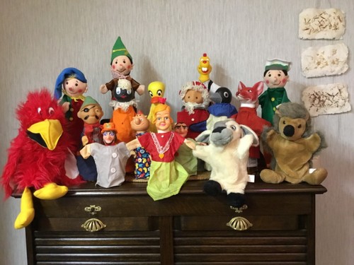 Konvolut handpuppen 70er jahre - konvolut,