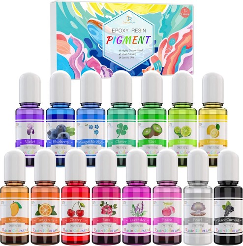Epoxy resin color 15 colors - resin,
