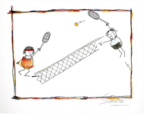 Stell auf schlote tennis - stell-es-auf!, "tennis"