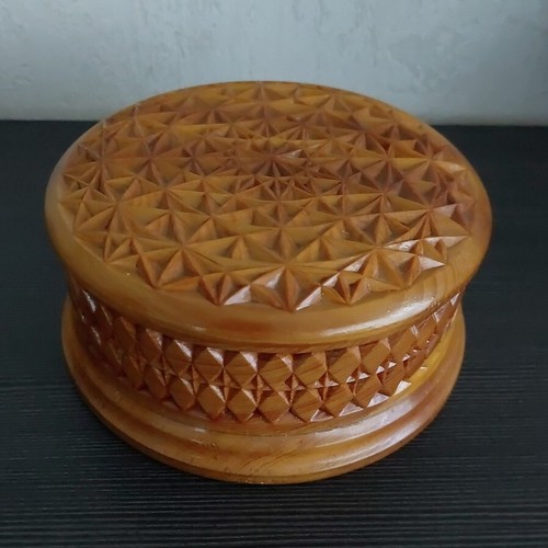 Geschenk art deco holz deckel - deco,