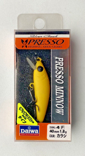 Daiwa presso minnow wobbler - daiwa,