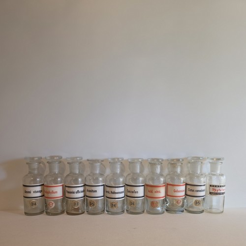 Kleine apothekergläser mit - 10,