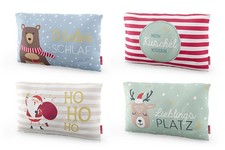 Kissen Weihnachten Set mit 4 x 2 Stück im Format 25x40cm Weihnachtsgrüße € 79,60
