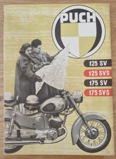 Prospekt Broschüre Puch 125