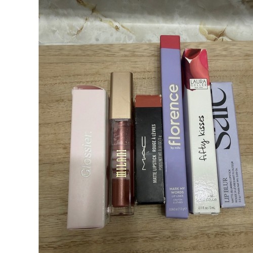Lipstick bundle mac glossier - lipstick,