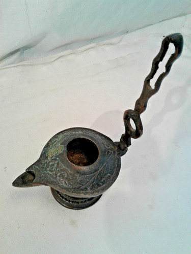 Öllampe,Messing/Bronze,vermut