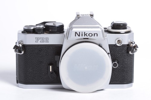 Nikon fe2 gehäuse body - gehäuse, chrom