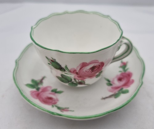 Mocca tasse meissen rote - meissen, "rote