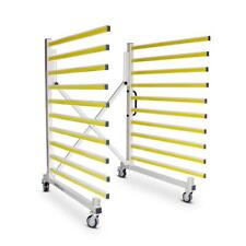 BAMATO mobiler Tragarmwagen MTW-1400 Plattenwagen 10 Ebenen Lacktrockenwagen