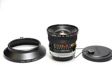 Canon FD 17mm F4 S.S.C. + Lens Hood W-75