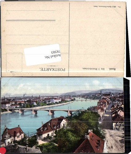 78503 basel schöne color 1915 - 78503,basel,