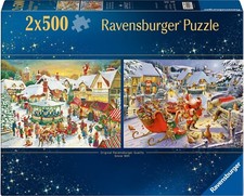RAVENSBURGER PUZZLE*2 x 500