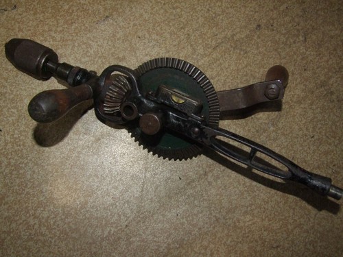 Antike handbohrmaschine - antike,