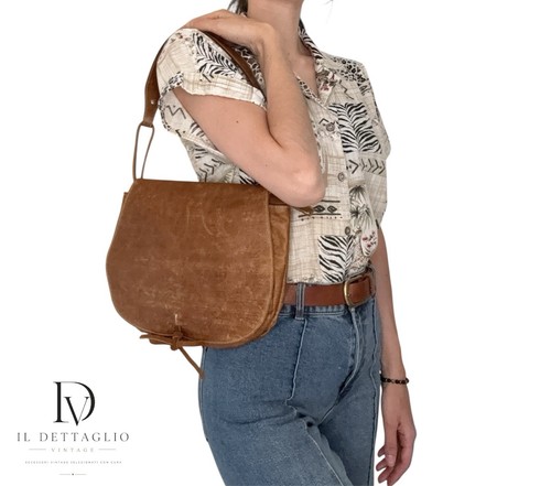 Echtleder tasche boho vintage - echtleder,