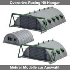 Spur H0 Hangar Bundeswehr Army Militär Basis Shelter Airbase Halle Flugfeld 1:87