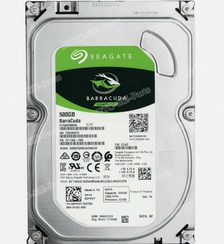 Seagate barracuda 500gb - seagate,
