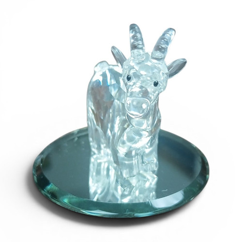Swarovski silver crystal ziege - swarovski,