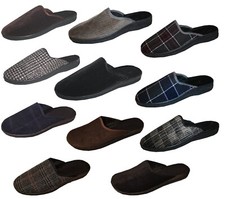 Herren Hausschuhe Pantoletten klassische Pantoffel Hauspantoffel Puschen 40 - 46