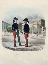 Preußen Berlin Neue Wache Militär-Arzt Uniform-Rock Zweispitz Auditeur Offizier