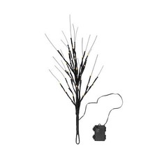 LED Lichterzweig schwarz 60 cm