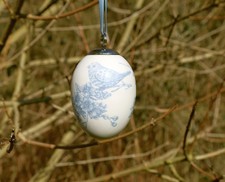 Osteranhänger Ei aus Keramik