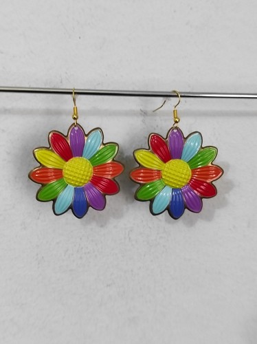 Ohrringe große blume - ohrringe, blume,Ø