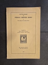 Catalogue of Persian printed