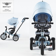 Original BENTLEY TRIKE jetstream Kinderwagen Stroller Buggy Tricycle hellblau