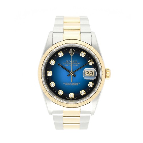 Rolex datejust blue dial - datejust, 36