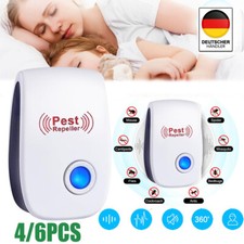 Electronic Pest Reject Control Ultrasonic Repeller Home Bug Rat Spider Roaches