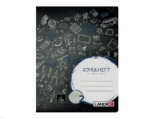 50 Schulhefte Heft liniert farbig DIN A5 Lineatur 2 zweites Schuljahr 2 Klasse