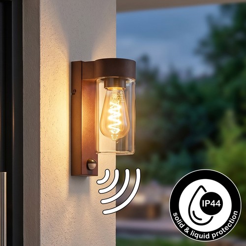 Industrielle außen wandlampe - industrielle, außen-wandlampe