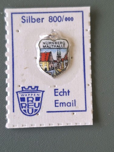Vintage silber 800 wappen - silber,