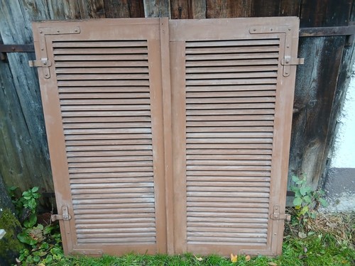 Paar fensterladen holz - 1,