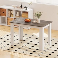 120 cm Esstisch für 4-6 Personen Holz Rechtecktisch großer Esszimmertisch modern