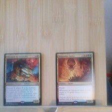 Magic, 60 Karten Deck  (Rot/Grün) in Englisch mit  ca. 30 Spielsteine