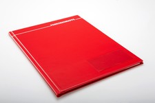 1x Fahrzeugmappe A4 rot