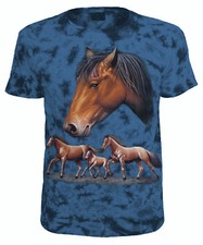 T-Shirt Pferd Brauner Pferde