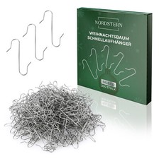 Nordstern Weihnachtsbaumschmuck Schnellaufhänger 300er Pack für Weihnachtskugeln