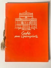 1958 "CAFE AM OPERNPLATZ" -