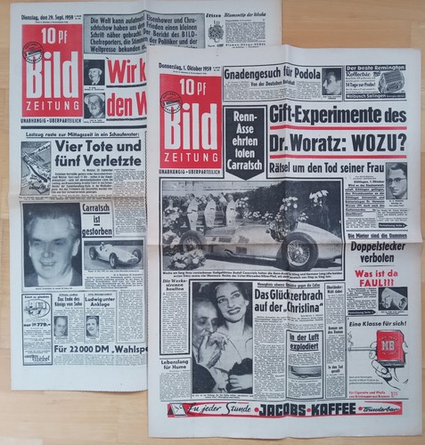 Bild zeitung 1959 - zeitung, 2