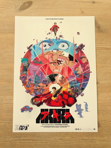 Akira poster anime - anime, kunstdruck