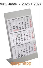 3-Monats-Tischkalender 2 Jahre
