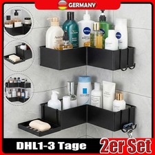 Metall 2 Ablagen Badregal