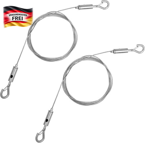 Edelstahl spannseil 5mm - edelstahl, 2m