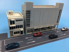 Diorama 1:50-150 Bürogebäude Modell Eisenbahnerladen Szene Architekturmodell
