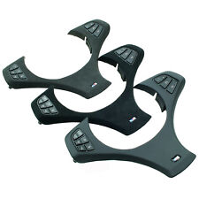 Spange Blende mit Alcantara Leder neu beziehen für BMW E83 E53 für M Lenkrad