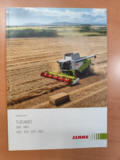 Claas Tucano Mähdrescher Traktor prospekt tractor brochure K12