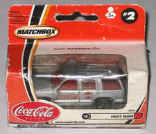 Matchbox - Coca Cola Chevy Tahoe