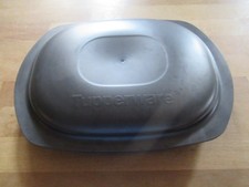Tupperware Ultra Pro Grillplatte mit Gardeckel 800 ml, anthrazit